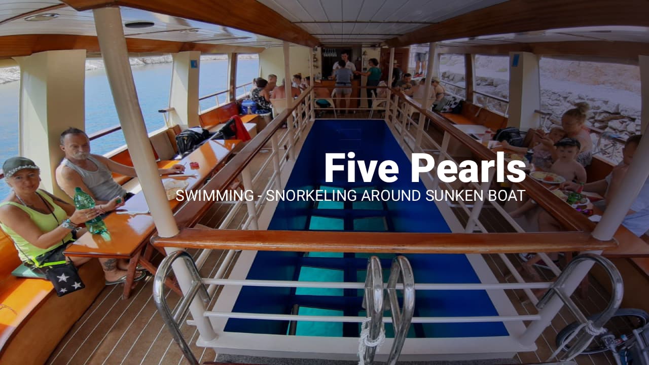 Five pearls snorkeling tour